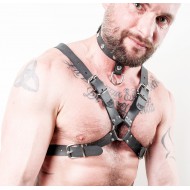 Crossed Buckled Harness